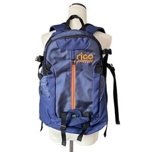 Wollner - Navy Blue Max Backpack Carry On Hiking Camping Daytripping